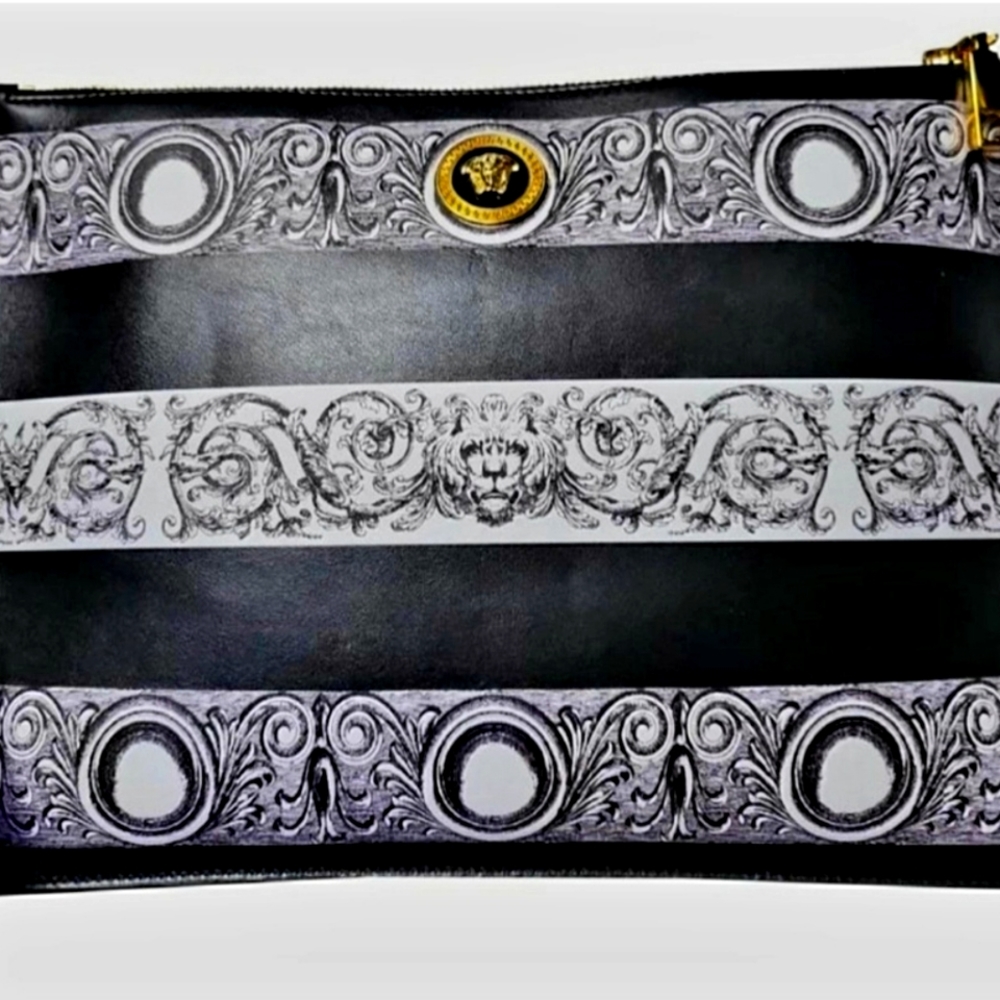 Stunning Versace Barocco clutch pouch